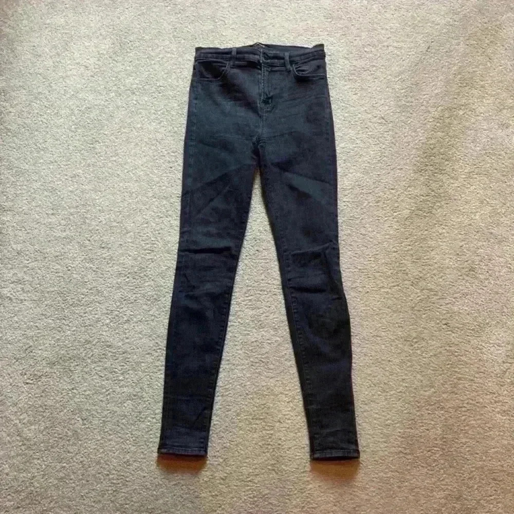 J brand Maria black high rise jeans in size 28